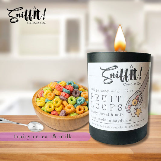 Fruit Loops 10 oz. Wooden Wick Candle